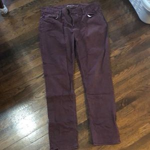 Maroon Old Navy Khakis